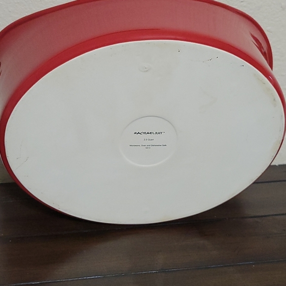 Rachael Ray Red 2.5 Quart G014 dish - Picture 6 of 12